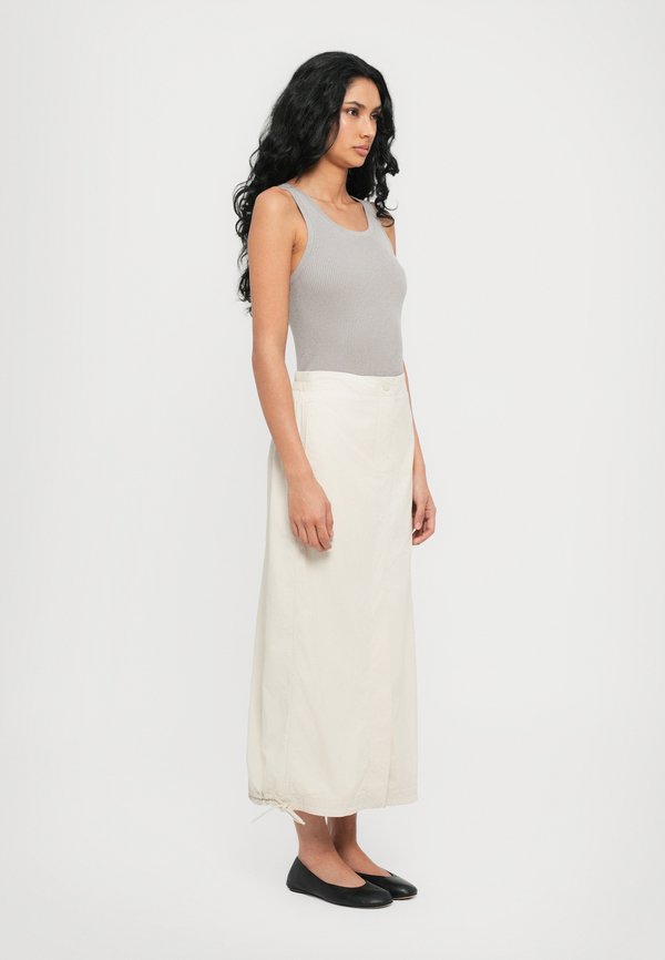 TRACK LONG SKIRT - Pencil skirt - sand4