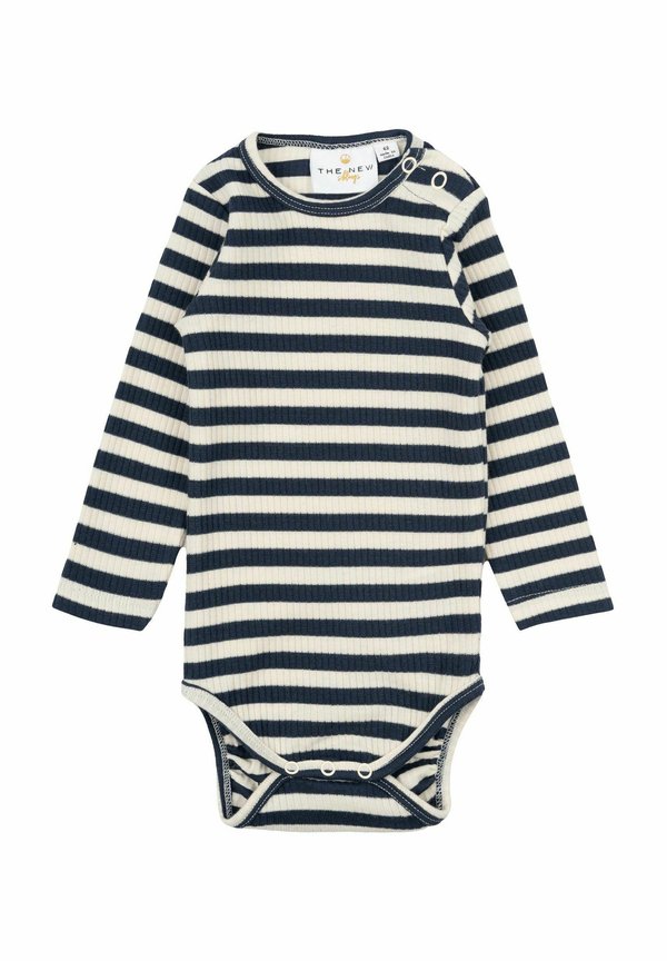 SBFRO LS  - Body - mood indigo striped