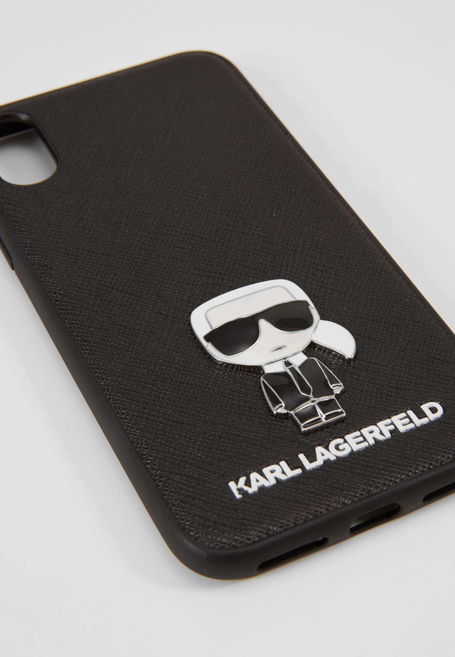 KARL LAGERFELD IKONIK PIN XS Mobilveske black Zalando.no KARL LAGERFELD IKONIK PIN XS Mobilveske black Zalando.no