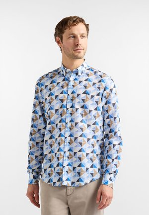 BUTTON DOWN - Košeľa - celeste screziato