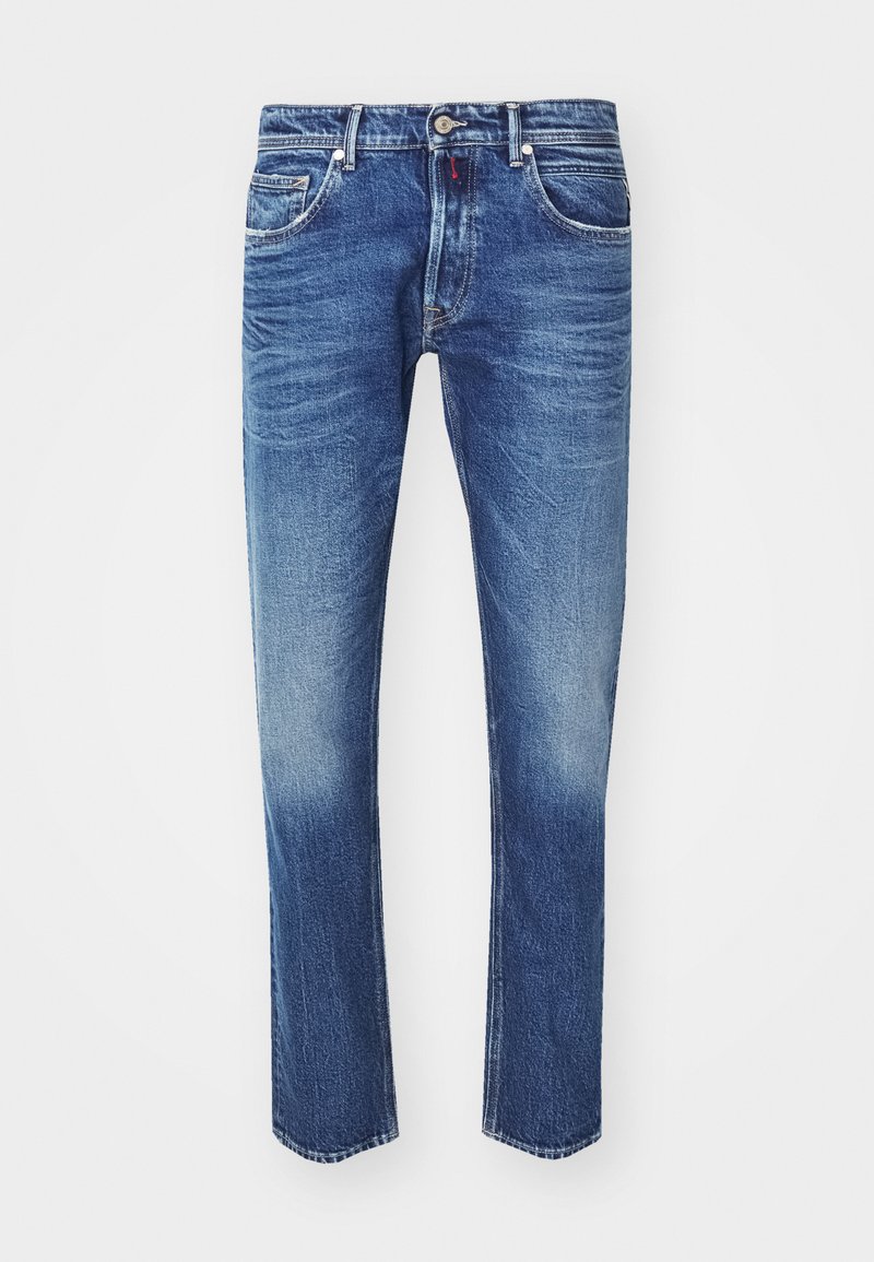 Replay Jeans Tapered Fit blauw denim/bluedenim Replay Jeans Tapered Fit blauw denim/bluedenim