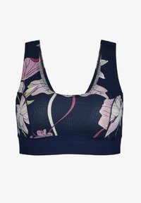 Niet geselecteerd, dark blue print