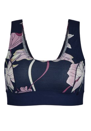 Calida ELASTIC TREND - Bustier - dark blue print