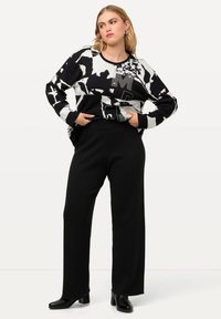 Ulla Popken Kalhoty - black