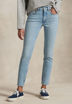 Polo Ralph Lauren MID RISE SUPER SLIM JEAN - Jeans Skinny Fit - dulah wash