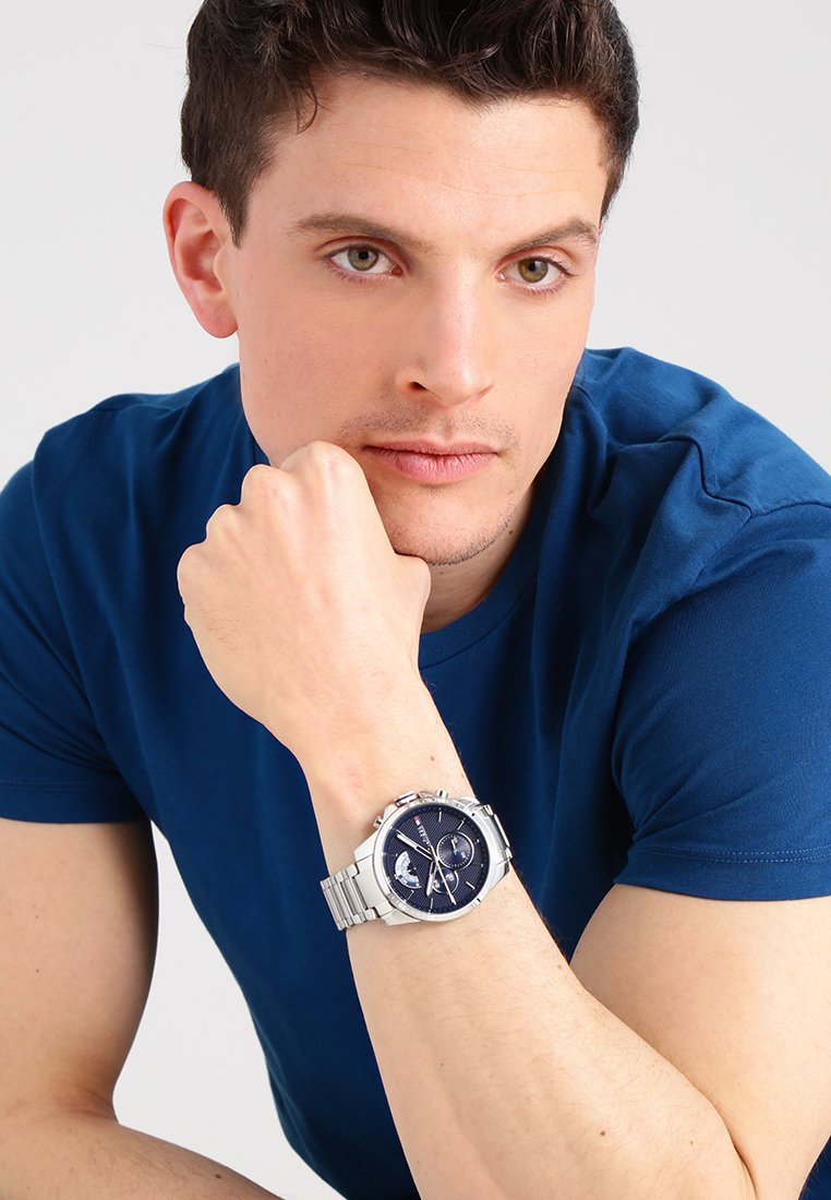 Tommy Hilfiger - Ure - silver-coloured, Forstør