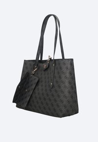 Guess SATCHEL COAL LOGO SET - Bolso de mano - nero