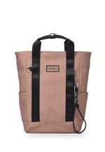 KCB Rucksack Wide – 100% Veganer Rucksack / Umhängetasche Mit Vielen Fächern (35x38x9 Cm)