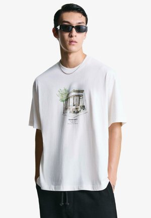 SHORT SLEEVE - T-shirt print - white