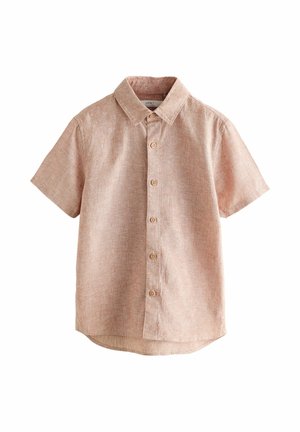 REGULAR FIT - SHORT SLEEVE - Camicia - terracotta