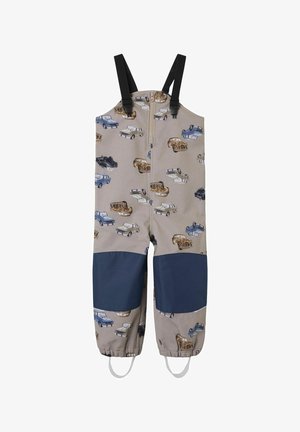 Pantaloni Impermeabili Per Bambini NAME IT - Design Unisex, Tinta Unit Blu Scuro, Taglia 80 - Foto 2