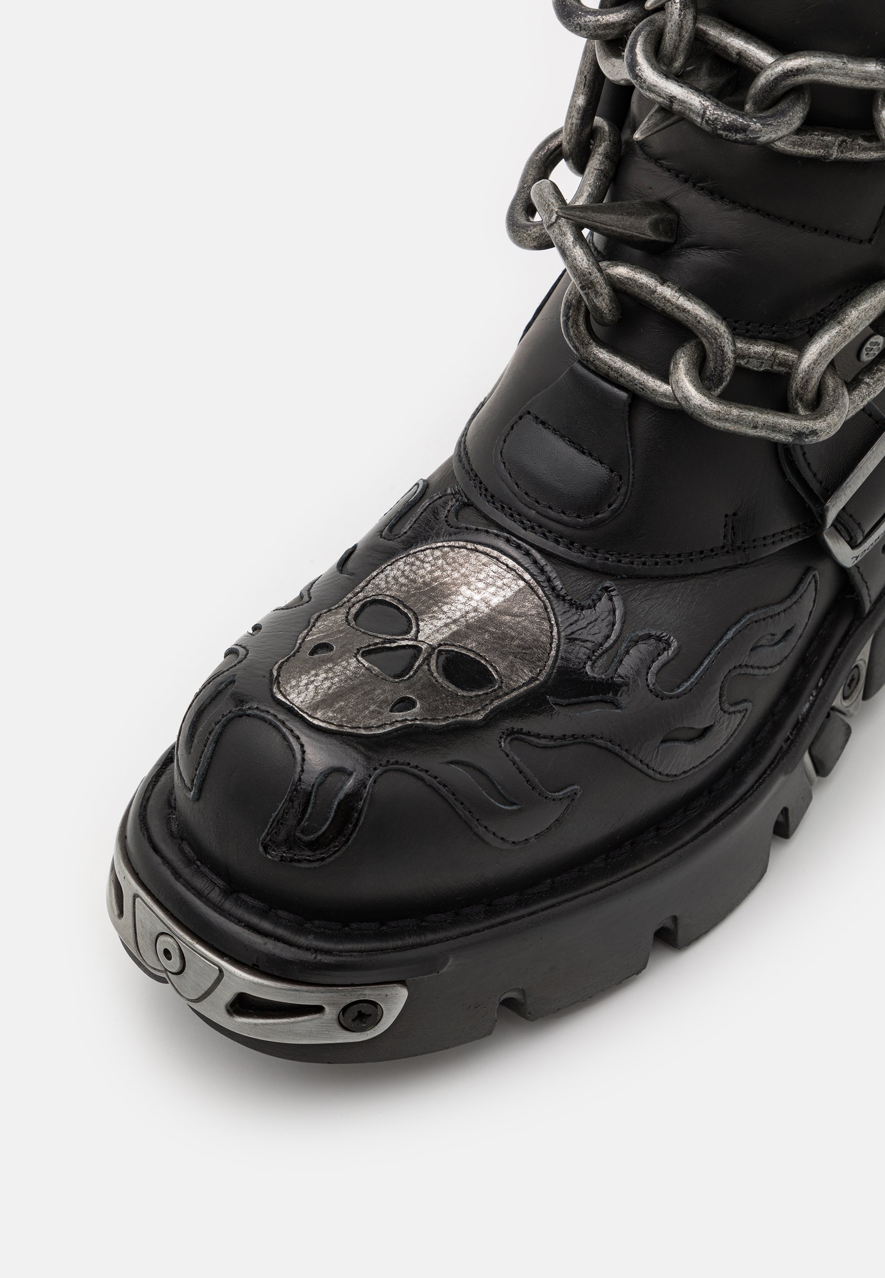 New Rock Korte laarzen - black/zwart - Zalando.nl