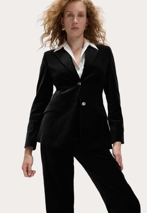 TAILORED CINCHED WAIST - Blazer - black