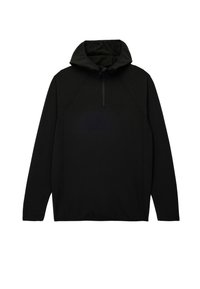 KOTON Maglietta Donna Con Cappuccio E Maniche Lunghe – Morbida, Con Fori Per I Pollici, Colore Grigio, Taglia S