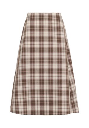 Culture, CUVIVVA SKIRT - Jupe trapèze - pink check