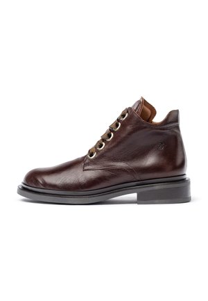 Bottines à lacets - marrón