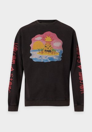 Volcom, OZZY CREW - Φούτερ - light acid black