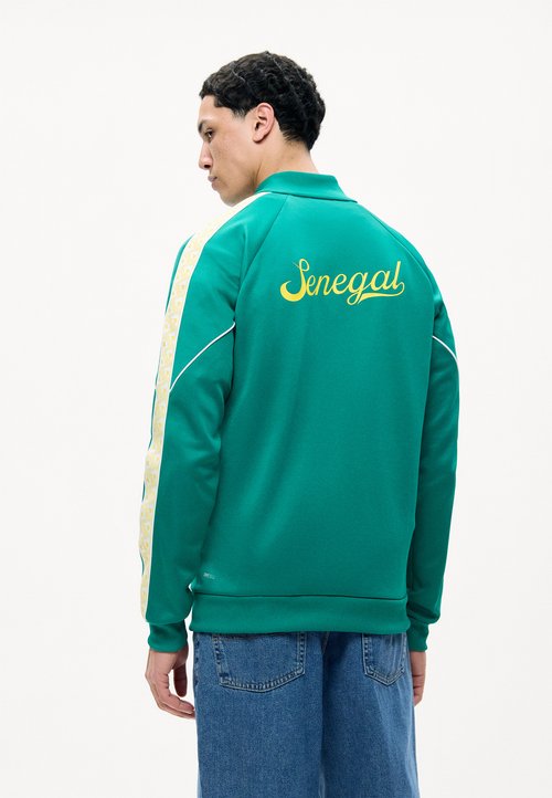 PUMA SENEGAL FSF KING ANTHEM JACKET - National team wear - wild green/yellow — photo 3