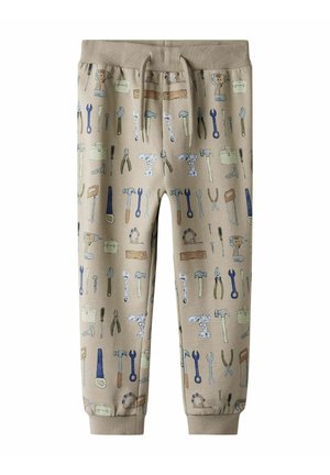 BEQUEME - Tracksuit bottoms - weathered teak