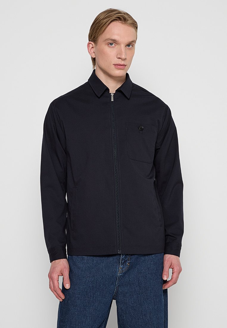 Selected Homme Lichte jas donkerblauw