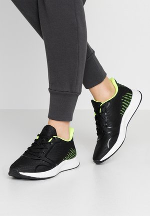 Trainers - black/neon