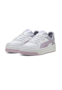 Puma CARINA STREET - Sportbačiai - white grape mist  silver