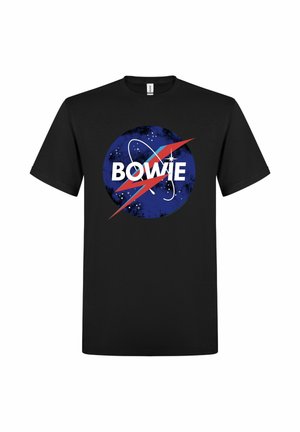 DAVID BOWIE SPACEMAN   - T-shirt print - black