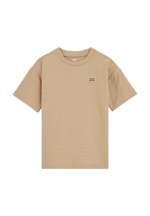 WE Fashion Tricou cu imprimeu - beige