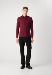 Tommy Hilfiger SLIM - Topper langermet - deep rouge