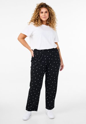 Tracksuit bottoms - black dot