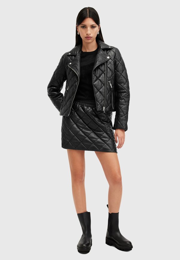 DALBY QUILT BIKER - Leather jacket2