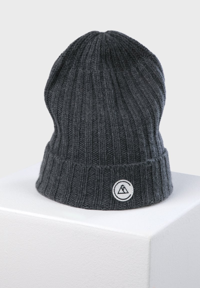 Herren Mützen | CASH-MERE Mütze anthrazit/grau-metallic - EB56081 Herren Mützen | CASH-MERE Mütze anthrazit/grau-metallic - EB56081