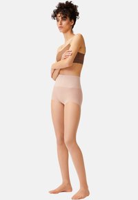 ITEM m6 INVISIBLE CONTROL - Strumpfhose - butterscotch