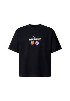 Pepe Jeans, CLAYTON TEE - T-Shirt print - black