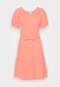 GAP FOREVERSOFT TIERED DRESS - Vestido de dia - pink reef