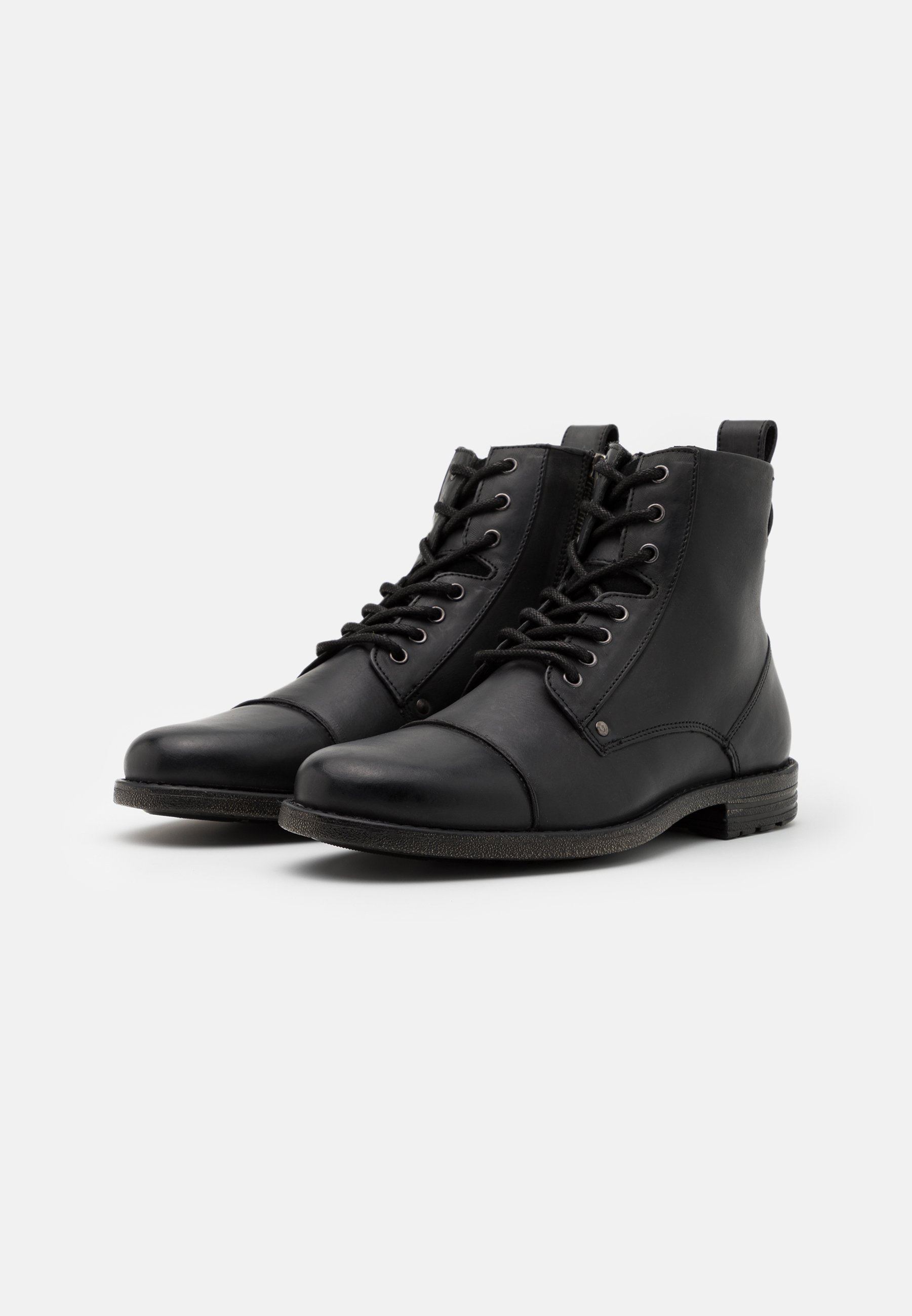 Pier One Veterboots - black/zwart - Zalando.nl