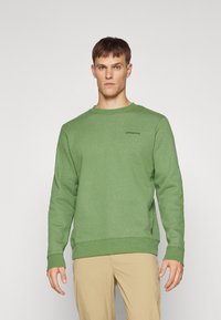 Patagonia FITZ ROY ICON UPRISAL CREW - Sudadera - terrain green