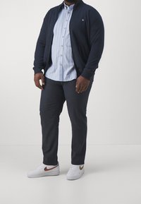 Jack & Jones Felpa con zip - dark blue