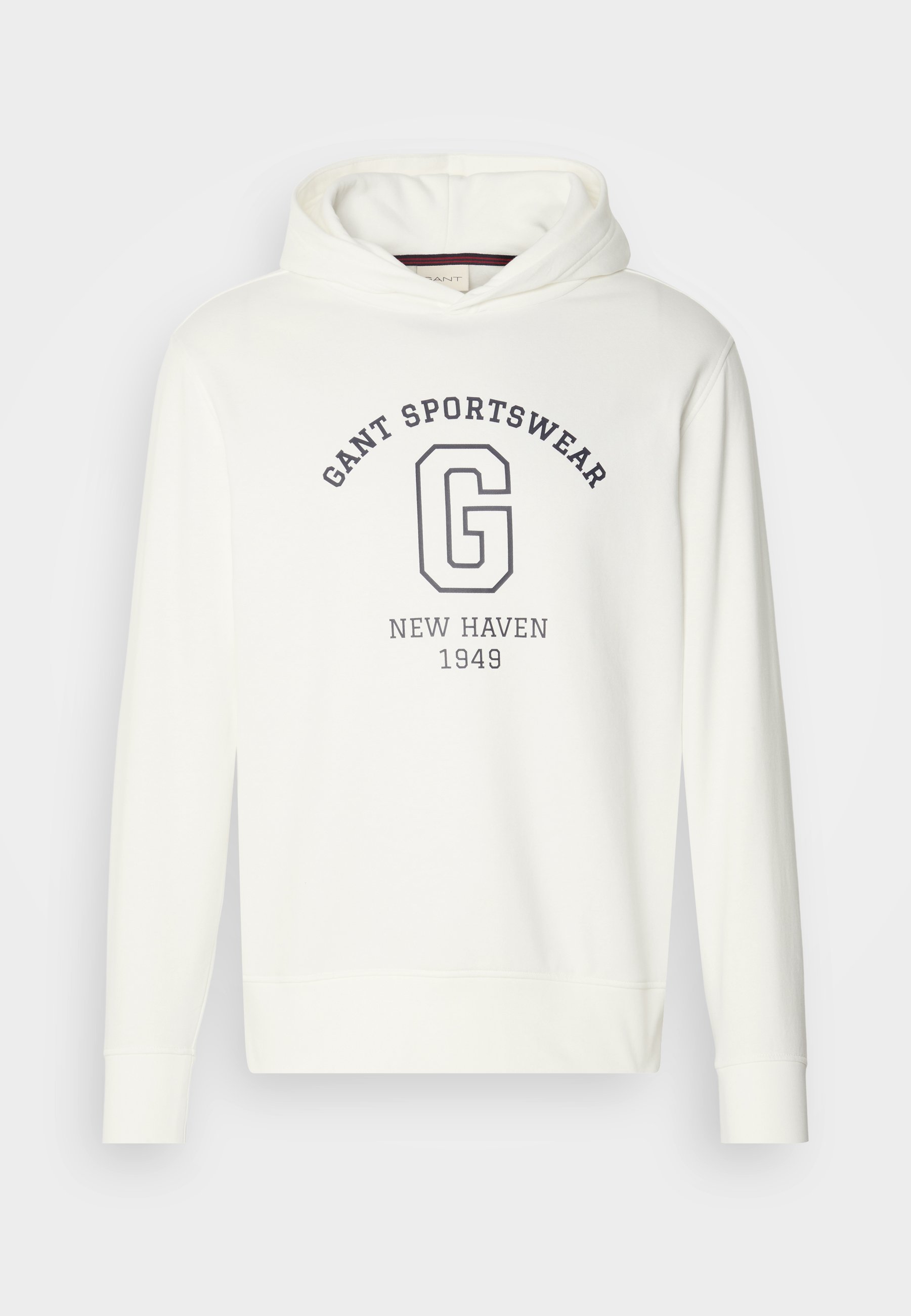 GANT Mikina s kapucí - eggshell