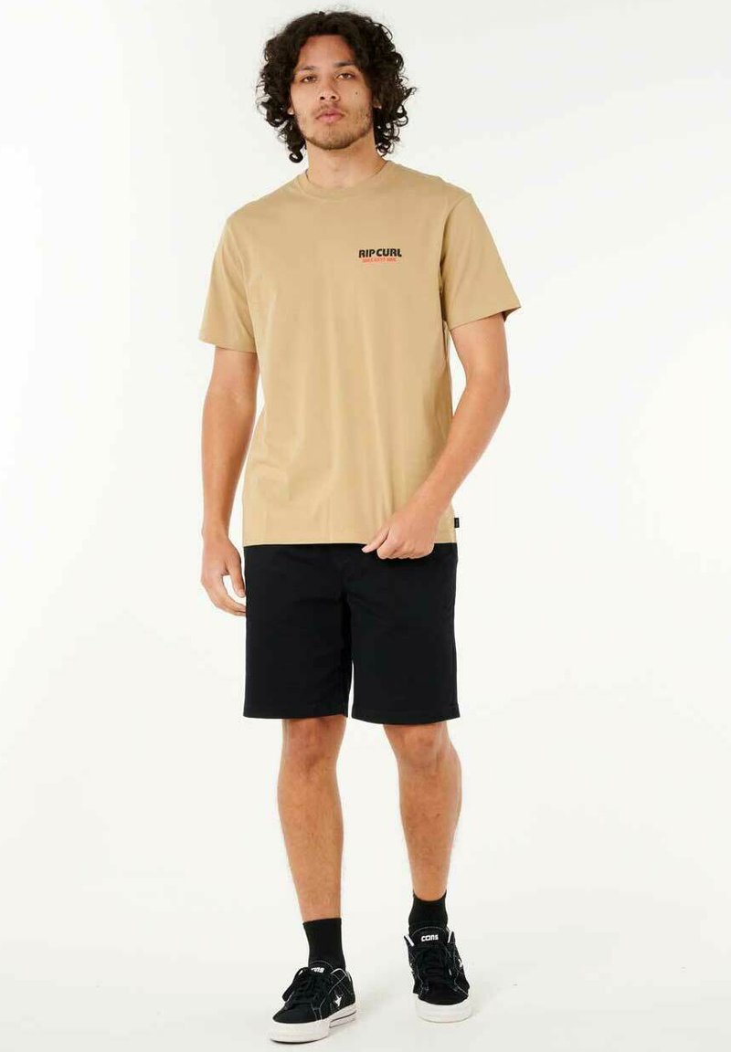 Rip Curl T-shirt print kaki