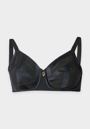 Chantelle, GLAZE COVERING MOLDED  - Soutien-gorge à armatures - black