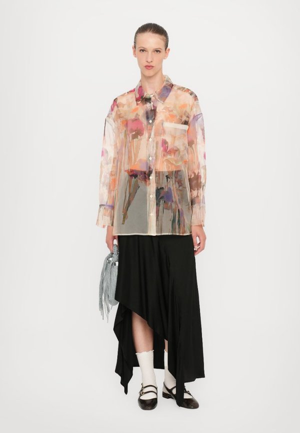 PRIAM - Button-down blouse - sand3