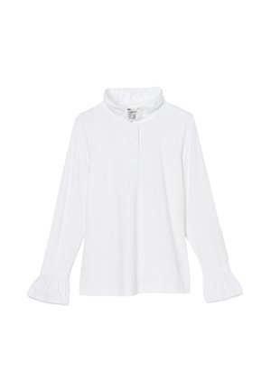 Tom Joule, FRILLED NECK  - Bluse - white