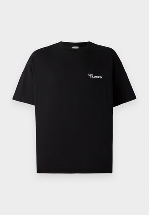 CLOSED PRINTED - Printtipaita - black