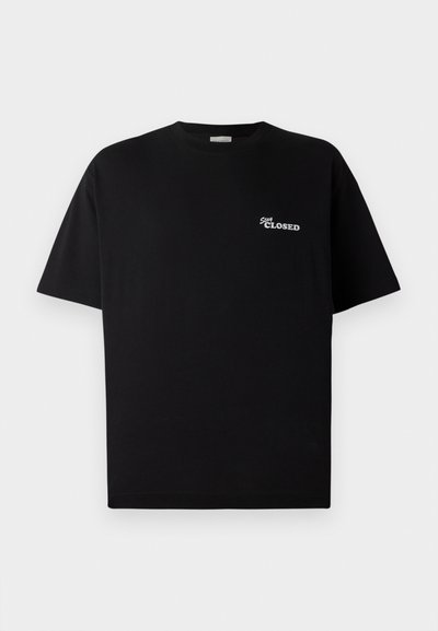 CLOSED PRINTED - Print T-shirt - black