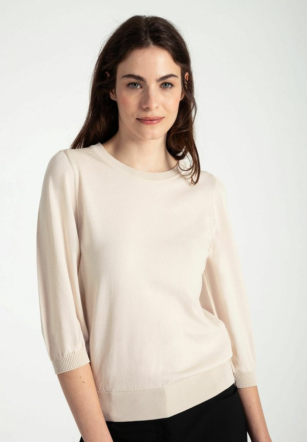 Strickpullover - beige