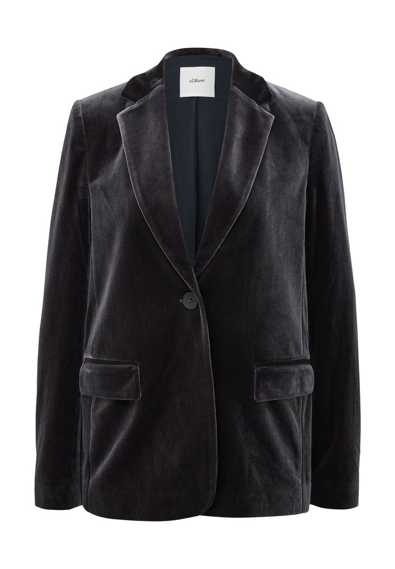 s.Oliver BLACK LABEL Blazer antraciet