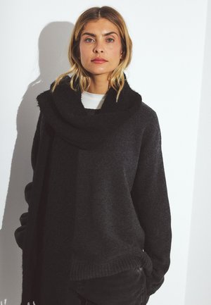 NA-KD Neule - dark grey melange