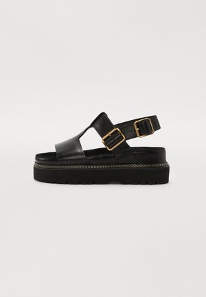 ORIANNA SKY - Platform sandals - black
