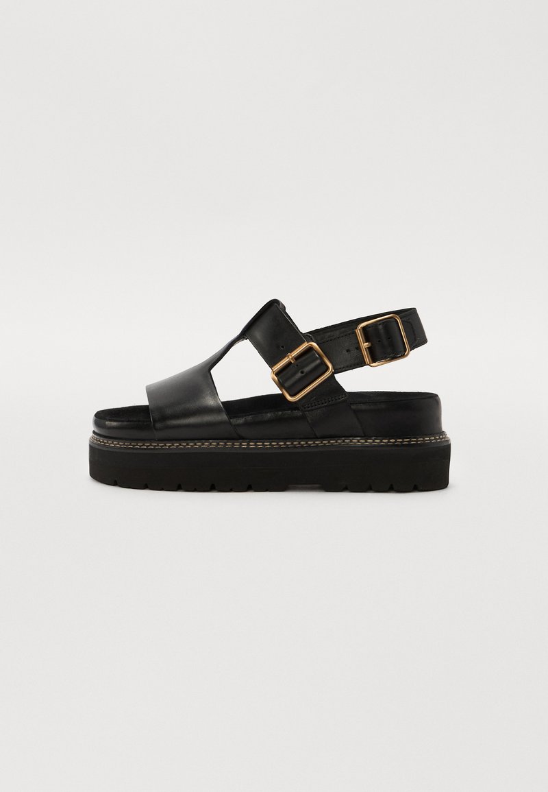 Clarks ORIANNA SKY - Platforminiai sandalai - black